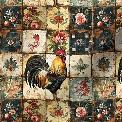 Patchwork Rooster 7