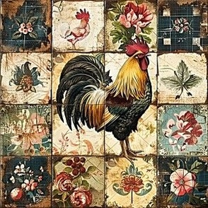 Patchwork Rooster 7