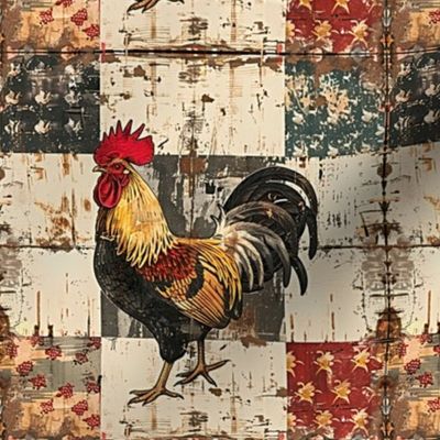 Patchwork Rooster 8