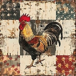 Patchwork Rooster 8