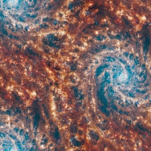 Webb Telescope Galaxy Seamless
