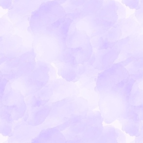 purple cloud watercolor swirl / sky