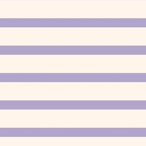 Breton Digital Lavender French Farmhouse Sailor Stripe Light Purple Rose and Cream Nautical Stripes