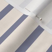 Breton Purple Grey French Sailor Stripe Lavender Grey and Cream Nautical Stripes