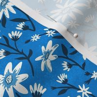 Blueness bliss floral  small scale