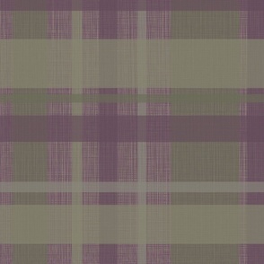 24" Sedum/Sage Linen PLAID