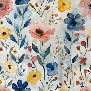 watercolour floral watercolour background  