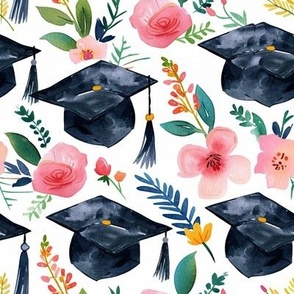 Cute Graduation Hats and Floral 