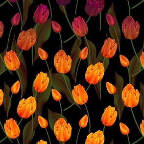 Skagit Tulips 2024 (Dark Orange Ombre)