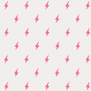 Mini Pink Lightning Y2K Pattern