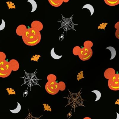 Halloween Night Not So Spooky Pumpkin Mickey