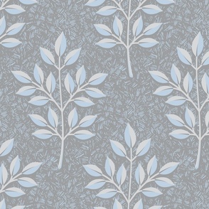 Twigs wallpapers blue grey