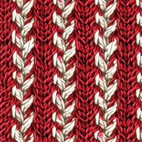 Crimson Weave Comfort