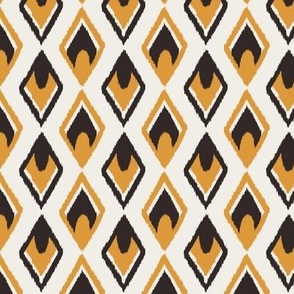 Ikat Diamond Yellow