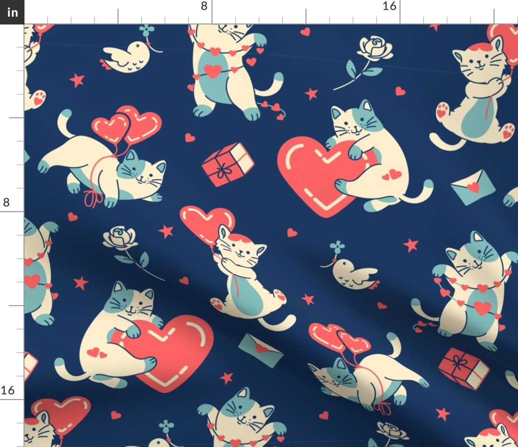 Mischief_and_lovely_cat_pattern
