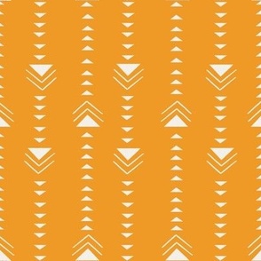 This Way Geometric - Tangerine from Wild Country SHINE  Collection