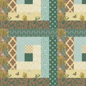 DESIGN 6 - PATTERNED QUILT COLLECTION (FALL TONES)