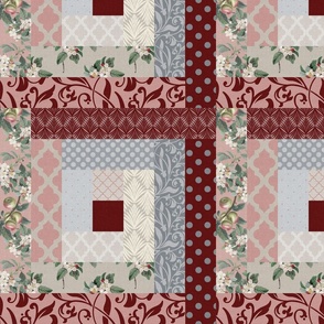 DESIGN 6 - PATTERNED QUILT COLLECTION (SPRING TONES)