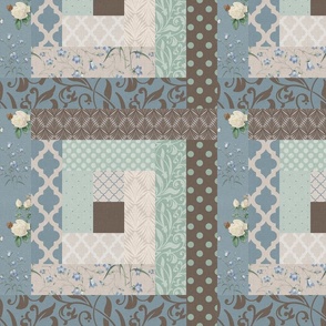 DESIGN 6 - PATTERNED QUILT COLLECTION (WINTER TONES)