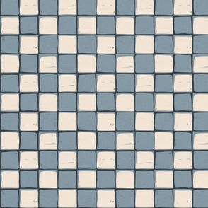 Square blocks in Light Blue-Small