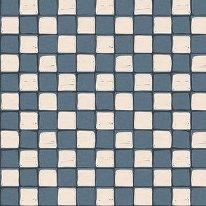 Square blocks in dark Blue-small