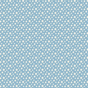  Coastal Blue Polka Dot Mini