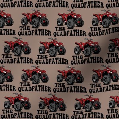 Small The Quadfather 4x4 ATV Off Roading Red