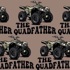 Large The Quadfather 4x4 ATV Off Roading Tan