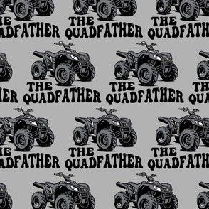 Small The Quadfather 4x4 ATV Off Roading  Grey