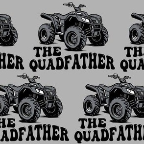 Large The Quadfather 4x4 ATV Off Roading Grey