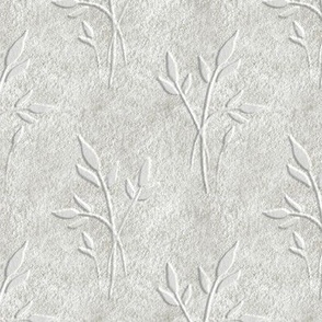 Textured and tonal leaves. Soft beige tones (Small scale)
