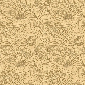 S- Topography Contour Lines - Earthy