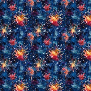 Patriotic Fireworks