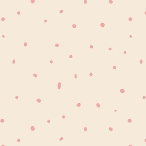 Groovy Floral - Cream with Pink Speckles Blender