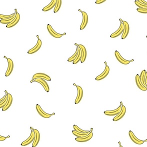 Mini Yellow  Bananas by Allison Kreft