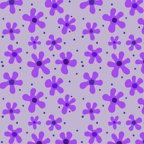 Purple flurs