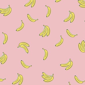 Pink Mini Bananas by Allison Kreft