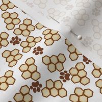 Honeycomb Paw prints