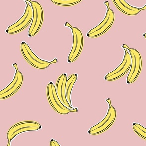 Pink bananas by Allison Kreft