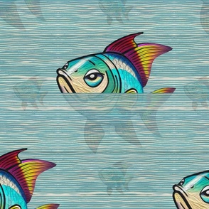 Fish  in the ocean 