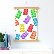 Gummy Bears - playful, colorful chewy gummy bears