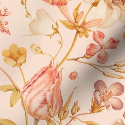 Fairytale Antique Botanical - Peach