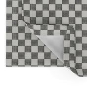 French Bistro Checkerboard Black and White