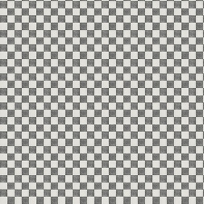 French Bistro Checkerboard Black and White