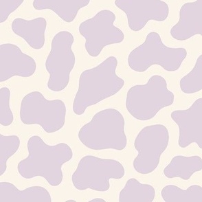 Pastel Purple Cow Print {Lilac} Cute Cow Spots
