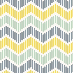 Modern Chevron | Easter Chick - Peeps, Bright, Spring, Yellow and Blue, Beach Home, Modern Home, Modern Office, Kitchen, Upholstery, Modern Design, Oceanfront, Cafe, Bistro, Boutique, Surf, Coffee Shop, Outdoor Sportswear, Modern Wallpaper, West Coast Lif