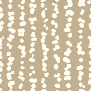Abstract Organic Speckle Khaki, large scale