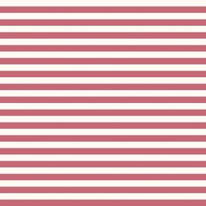 Stripe in Berry cream .5
