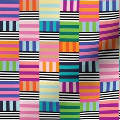 Preppy Stripe - Multi Colored