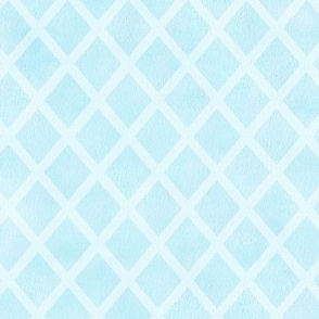 Soft Diamond pattern on Sky Blue (small)